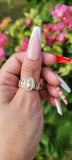 "Rose" Virgin Mary 18K Gold Plated Ring