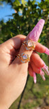 "Love Me For A Lifetime" Heart 18k Gold Plated Ring