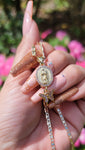 "Destiny" 14K Gold Plated Virgin Mary Necklace