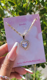 "Heart's Desire" 14K Gold Plated Heart Necklace