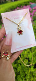 "Mrs. Dreams Alot" Teddy Bear Necklace