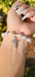 "In Your Arms" Handmade Cross Bracelets