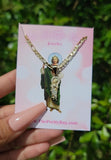 "Timeless" 14K Gold Plated Saint Jude Necklace