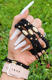 "Poderosa" Handmade Black Virgin Mary Braided Bracelet