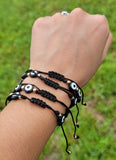 Black Evil Eye Handmade Bracelet