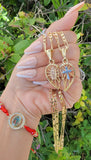 "Amor Eterno" Split Heart Necklace Set of 2