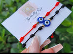 "Protect You Always" 7 Knot Evil Eye Handmade Bracelet Bundle