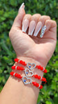 "Good Vibes Remixed" Handmade Evil Eye Bracelet