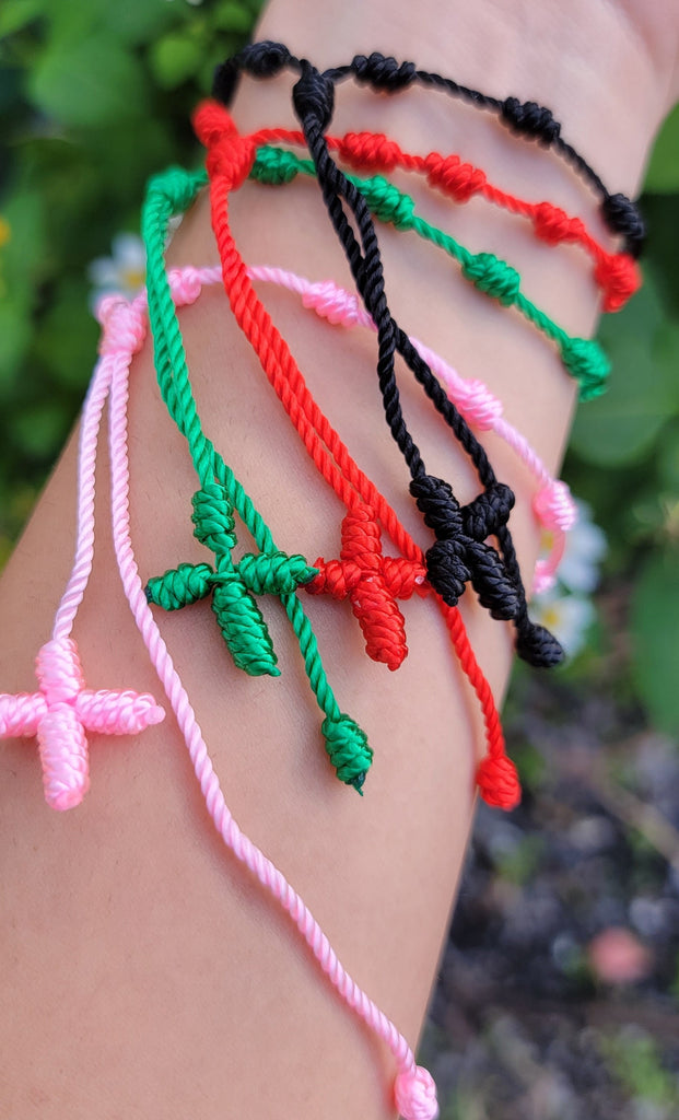 Power of Prayer Knotted Handmade Bracelet – The Pretty Rag