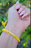 "Sunshine" Handmade Braided St. Jude Bracelet