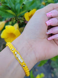 "Sunshine" Handmade Braided St. Jude Bracelet