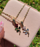 "Te Quiero" Mini Rose Gold Plated Necklace