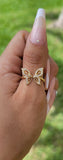 "Soaring Wings " 14K Gold Plated Ring