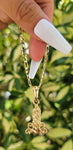 "Mamita Maria" Mini Virgin Mary Necklace