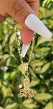 "Mamita Maria" Mini Virgin Mary Necklace