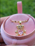 Pink Velvet Necklace Box (Box Only)
