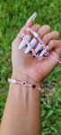 "Compassion" Pink Handmade Virgin Mary Beaded Bracelet