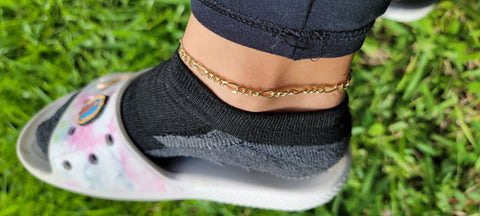 "Classy Chain" 18K Gold Plated Anklet
