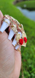 "Always & Forever" Split Heart Necklace 2pc Set