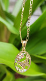 "Garden of Eden" 14K Gold Plated Necklace