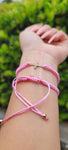 "Hold Me Close" Handmade Cross Charm Bracelet