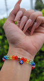 "Good Karma" Handmade Evil Eye Charm Bracelet