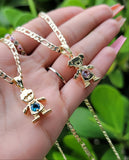 "Ninos" 14K Gold Plated Necklace