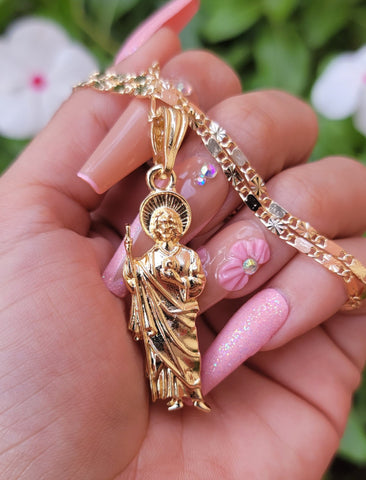"Saint of the impossible" St. Jude Necklace
