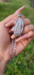 "Divine Purity" Silver Plated Virgin Mary Necklace