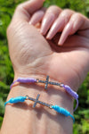 "Always With Me" Handmade Cross Bracelets