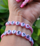 "Unbreakable" Handmade Best Friend 2pc Bracelet Set
